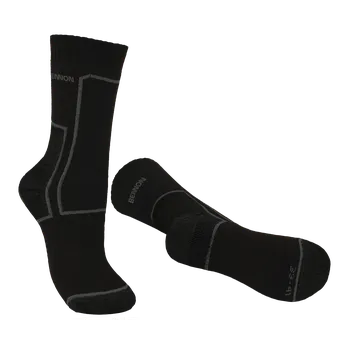 Pánské ponožky Ponožky TREK černé, 48-49