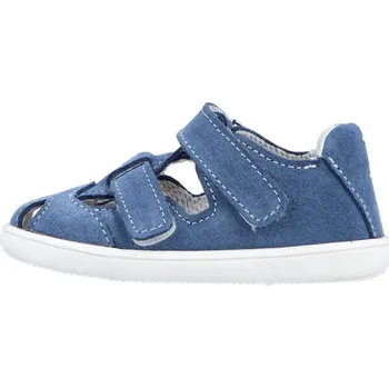 Dívčí sandály Jonap kožené sandálky 042 SV modrá Velikost: 25