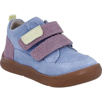 Dívčí polobotky Kožená barefoot obuv Samy Richter 0752-2211-6621 Infinit/mauve/lemonad Velikost: 26