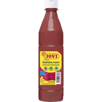 Speciální výtvarná barva Jovi Tekuté temperové barvy JOVI PREMIUM v lahvi - 500 ml / hnědá 31439