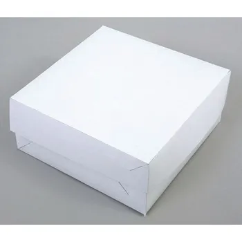 Dortová krabice bílá - 28 x 28 cm / velká 33275