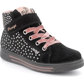 Dívčí polobotky Kožená obuv Primigi Gore-Tex černá 8873011 Velikost: 34