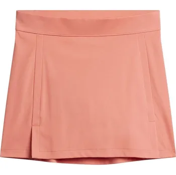 Dámská sukně J.Lindeberg Amelie Mid Skirt, Burnt Coral, dámská golfová sukně XL