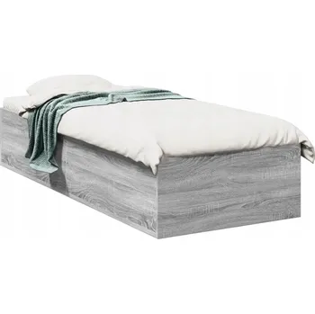 Postel Jednolůžková dřevěná postel VidaXL 90x220 cm, vícebarevná