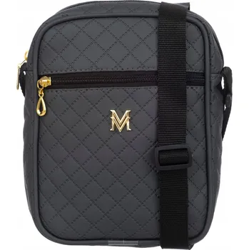 Kabelka Taška kabelka přes rameno Vermari , eko kůže šedá