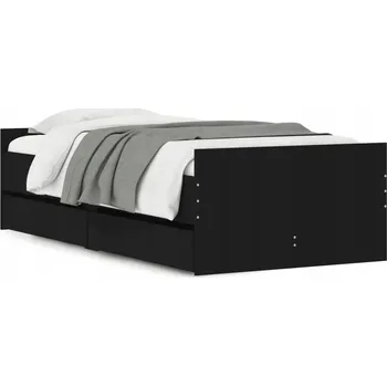 Postel Jednolůžková dřevěná postel VidaXL 60x120 cm, vícebarevná