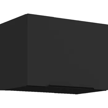 Kuchyňská skříňka 50 GU-36 1F, Horní kuchyňská skříňka nad digestoř Aria černá/černá