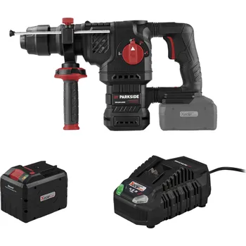 Pneumatické kladivo PARKSIDE PERFORMANCE® Aku kombinované kladivo PKHAP 2058 A1, Smart 12 Ah