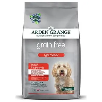 Krmivo pro psa Arden Grange GF Dog Light/Senior Chick&Superfoods 12kg