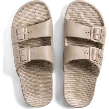 Dámské pantofle Freedom moses Dámské Nazouváky FREEDOM MOSES-SMOKE béžové