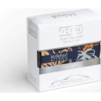 Vůně do auta Millefiori ICON WHITE MUSK osvěžovač vzduchu