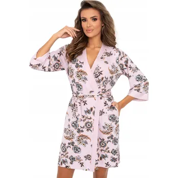 Dámský župan DONNA ŽUPAN AISHA RŮŽOVÝ S/36