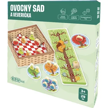 Alkoholická hra EDUkid Hra Ovocný sad a veverka