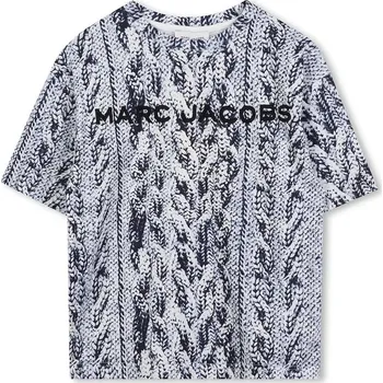 Dětské bavlněné tričko Marc Jacobs W60707.114.150 modrá 95X, vel. 126