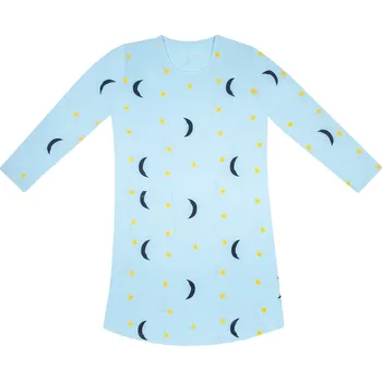 Dámská noční košile Dámská noční košile - Wolf D2341, světle modrá Barva: Modrá světle, Velikost: XXL