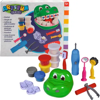 Modelovací hmota Simba Malý zubař Crocodile Set + příslušenství