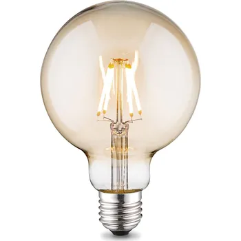 Žárovka LED žárovka globe Vintage, 6 W, 550 lm, teplá bílá, E27 L110260-58