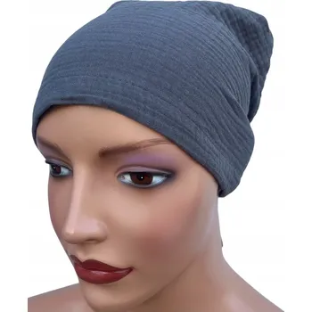 Šátek Dámský šátek Aga 007 z mušelínu, turban na léto i po chemoterapii