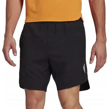 Pánské kraťasy Tréninkové Kraťasy Adidas Pánské Se zapínacími kapsami Černé Prodyšné L