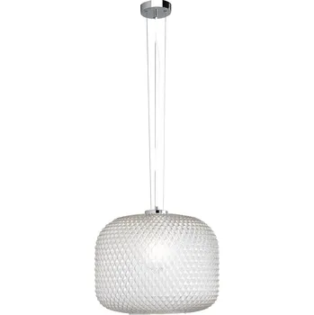 FAN Europe Svítidlo ASHFORD Závěsné E27 Průhledné IP20 Ø 40