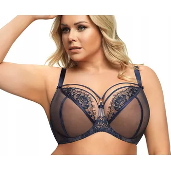 Podprsenka Gorsenia podprsenka nevyztužená modrá velikost 70H