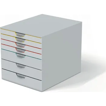 Archivační box Durable Zásuvkový box VARICOLOR® MIX - 7 zásuvek / bílá 371335