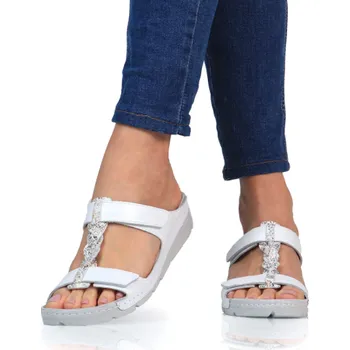 Dámská obuv Batz Bori white dámské zdravotní pantofle Velikost: 38