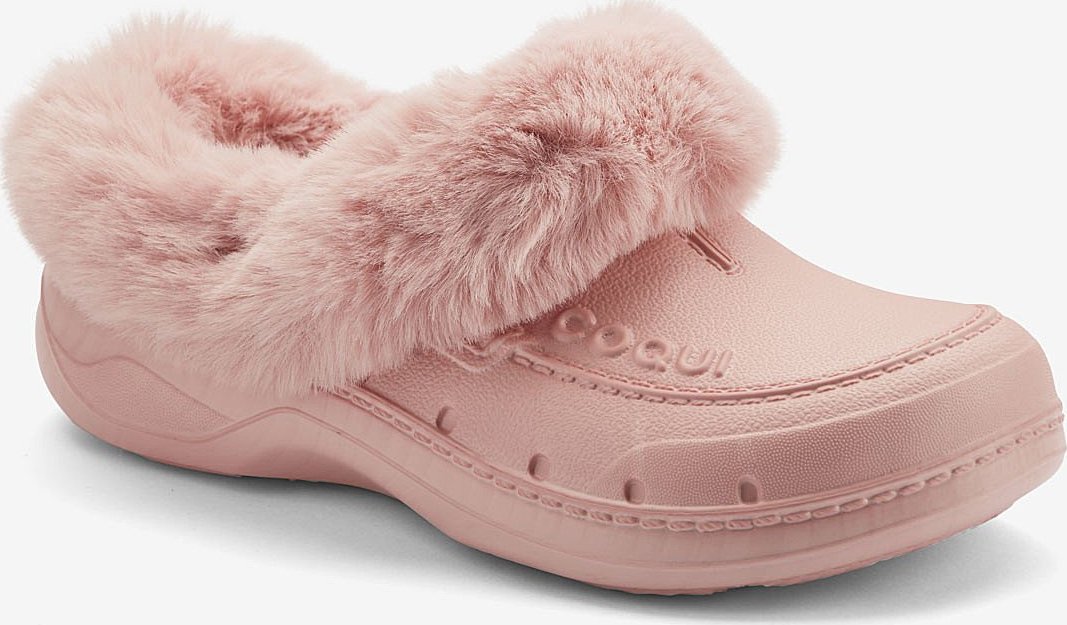 Zateplené nazouváky Coqui HUSKY Powder pink Velikost: 36/37
