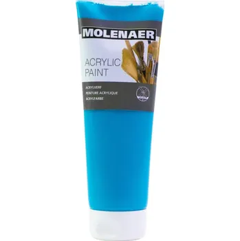 Výtvarná barva Creall Akrylová barva Molenaer - 250 ml / tyrkysová 252800