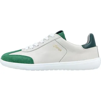 Dívčí obuv Jonap Jampi Retro barefoot boty kožené krémovozelená Velikost: 37