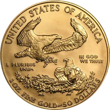 Zlatá mince 1 Oz American Eagle 1987