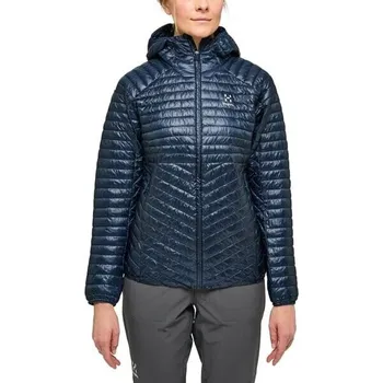 Dámská bunda Dámská bunda Haglöfs Mimic Hood velikost M tmavě modrá