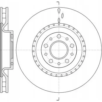 Brzdový kotouč BRZDOVÝ KOTOUČ 61458.10 REMSA
