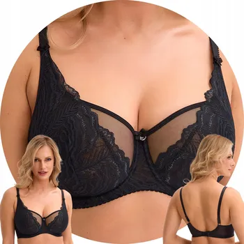 Podprsenka Gaia podprsenka nevyztužená černá velikost 75C