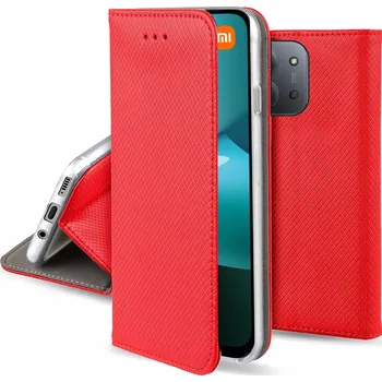 Pouzdro na mobilní telefon Flipové pouzdro Hero Case pro Xiaomi Redmi 15C červené