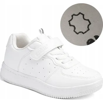Dámské tenisky Axim sportovní boty eko kůže bílé, velikost 27