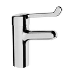 Hansa MediPro Protec - Páková umyvadlová baterie bez odtokové soupravy, dlouhá páka, chrom 01712192