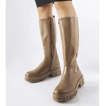 Dámské kozačky Kozačky model 204721 Solea 38