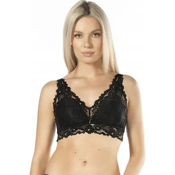 Podprsenka PODPRSENKA NIPPLEX mefemi KAJA Top Braletka černá L