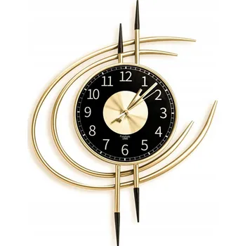 Hodiny Nástěnné hodiny Retro Loft Římské 3D Vintage Velké 54CM