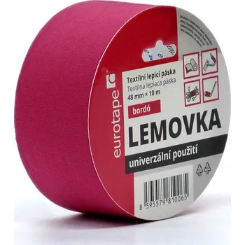 Lepicí páska Lepicí pásky kobercové - 48 mm x 10 m / bordó 404258