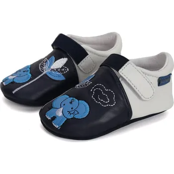 Capáčky DDstep Kožené capáčky D.D.step K1596-41967 Royal Blue Velikost: M