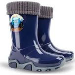 Demar STORMER LUX D tmavě modrá dětské zatepelné holínky Velikost: 20/21