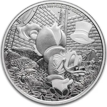 Stříbrná mince 1 Oz Disney Scrooge McDuck - Strýček Skrblík 2025