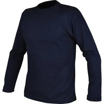 Pánské tričko Triko CUBA dlouhý rukáv tmavě modré Velikost: 5XL