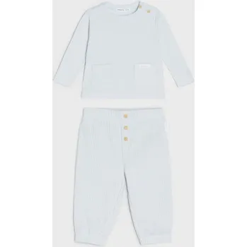 Pánské tričko Sinsay - Set trička s krátkým rukávem a kalhot - modrá - 902FW-05X - 902FW-05X-62