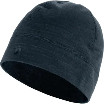 Čepice fleecová čepice FJÄLLRÄVEN Keb Fleece Hat Dark Navy - S/M