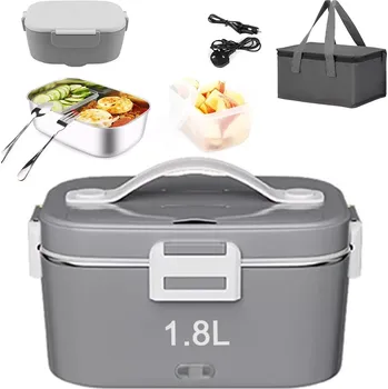 Svačinový box Elektrický obědový box Homhut 1,8 l HB 45