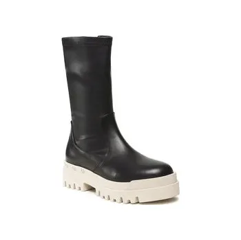 Dámské kozačky Polokozačky Badura 3040 Černá 36