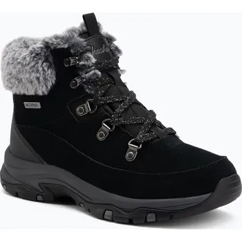 Dámská treková obuv Dámské boty Skechers Trego Snow Worries black